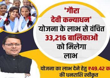 गौरा देवी कन्याधन योजना से वंचित बालिकाओं को मिलेगा लाभ