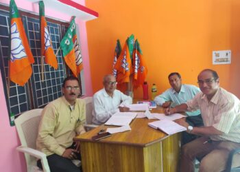 कार्य समिति सदस्य तेजराम सेमवाल ने ली भाजपा हुलानाखाल मण्डल की बैठक