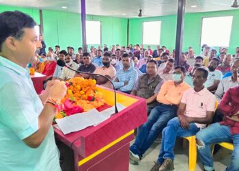 UJP केंद्रीय अध्यक्ष दिनेश धनै ने ली सारजूला पट्टी की बूथ कमेटियों की बैठक