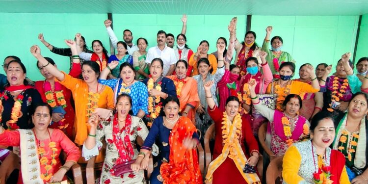 UJP महिला प्रकोष्ठ की 55 सदस्यीय कार्यकारिणी