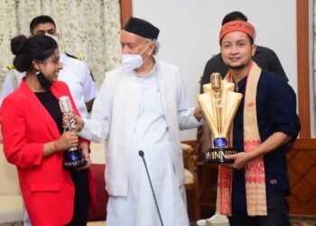 पवनदीप राजन ने लिया महाराष्ट्र के राज्यपाल भगतसिंह कोश्यारी जी का आशीर्वाद