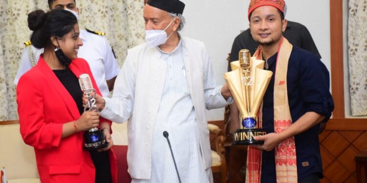 पवनदीप राजन ने लिया महाराष्ट्र के राज्यपाल भगतसिंह कोश्यारी जी का आशीर्वाद