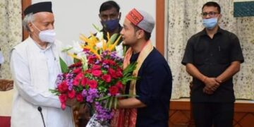 पवनदीप राजन ने लिया महाराष्ट्र के राज्यपाल भगतसिंह कोश्यारी जी का आशीर्वाद