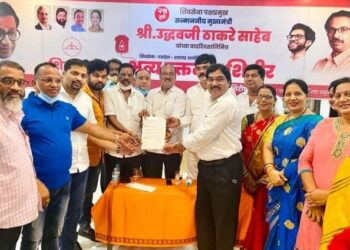 शिवसेना उत्तर भारतीय सेल पनवेल के तालुका प्रमुख बने सी.पी. प्रजापति