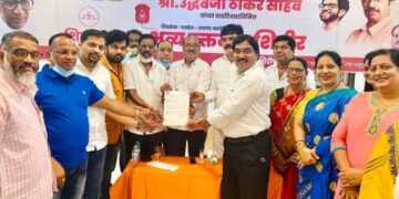 शिवसेना उत्तर भारतीय सेल पनवेल के तालुका प्रमुख बने सी.पी. प्रजापति