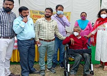 प्रताप इण्टर कालेज बौराड़ी में दिव्यांगजनों के लिए तीन दिवसीय शिविर का शुभारंभ