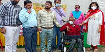 प्रताप इण्टर कालेज बौराड़ी में दिव्यांगजनों के लिए तीन दिवसीय शिविर का शुभारंभ