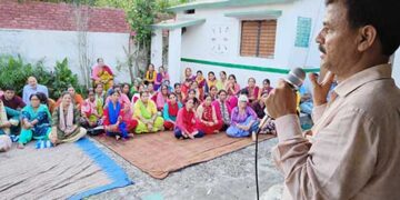 UJP के केंद्रीय अध्यक्ष दिनेश धनै के जनसंपर्क अभियान ने पकड‍़ा जोर