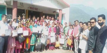 विधायक नेगी ने ग्राम प्रधान और क्षेत्र पंचायत सदस्यों को किया सम्मानित