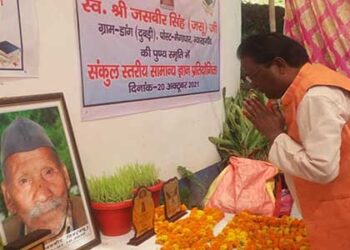 स्व. जसबीर सिंह शाह के वार्षिक श्राद्ध पर हुई नई पहल