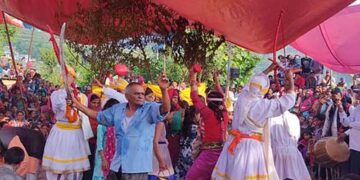 बासर के कंडार स्यू में सात दिवसीय पांडव नृत्य का समापन