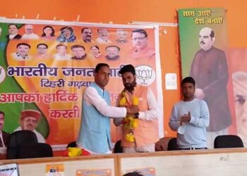 जिला प्रभारी विपुल मेंदोली ने भरा भाजयुमो कार्यकर्ताओं में जोश