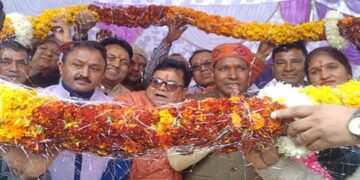 विधायक शाह ने किया घनसाली में बस अड्डे का शिलान्यास