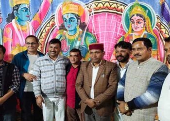 विधायक श्री शक्तिलाल ने लिया मर्यादा पुरुषोत्तम श्रीराम का शुभाशीष