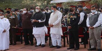 सीडीएस जनरल बिपिन रावत व श्रीमती मधुलिका रावत पंचतत्व में विलीन