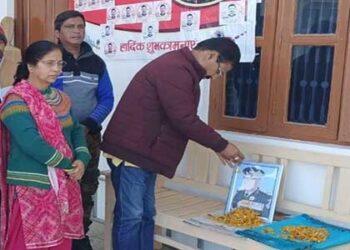 पूर्व पर्यटन मंत्री दिनेश धनै ने दी CDS बिपिन रावत जी को श्रद्धांजलि