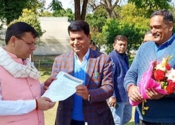 सोहन खंडेवाल ने मुख्यमंत्री को बताई घनसाली के परिजनों की चिंता