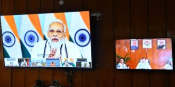 प्रधानमंत्री ने कोविड को लेकर की मुख्यमंत्रियों के साथ वर्चुअल बैठक