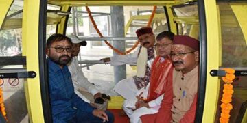 सुरकंडा मंदिर जाने के लिए रोपवे सेवा का शुभारंभ