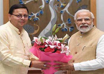 Chief Minister Dhami met PM Modi