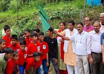 भिलंगना मिनी मैराथन में दौड़े 200 प्रतिभागी