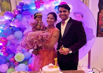 पुणे में धूमधाम से मना निहारिका का जन्मदिन