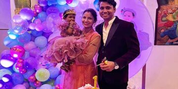 पुणे में धूमधाम से मना निहारिका का जन्मदिन