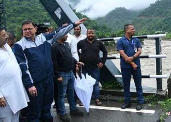 मुख्यमंत्री ने किया कुमाल्डा व आपदा प्रभावित क्षेत्रों का निरीक्षण