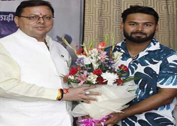 ऋषभ पंत उत्तराखण्ड के ब्रांड एम्बेसडर