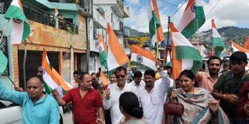 हर घर तिरंगा अभियान : रैली में शामिल हुए प्रभारी मंत्री प्रेम चन्द अग्रवाल