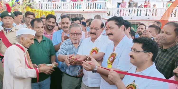 कुंजापुरी मेले का रंगारंग उद्घाटन