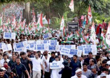 भारत जोड़ो यात्रा में भी उठी उत्तराखंड की बेटी अंकिता को न्याय दिलाने की मांग