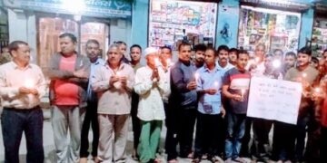 अंकिता भंडारी हत्या कांड पर नकोट में निकला कैंडिल मार्च