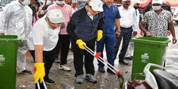 प्रधानमंत्री श्री नरेंद्र मोदी के जन्मदिन पर स्वच्छता अभियान