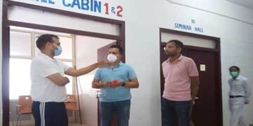 डीएम डॉ. सौरभ गहरवार ने किए बौराड़ी अस्पताल में मरीजों के अल्ट्रासाउंड