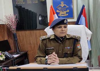 वरिष्ठ पुलिस अधीक्षक श्रीमती श्वेता चौबे ने संभाला पौड़ी का कार्यभार