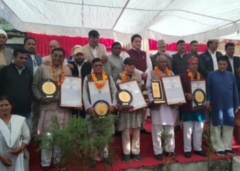 बूढाकेदार में धूमधाम से मनाई गई समाजसेवी बिहारी लाल जी की जयंती