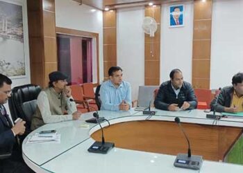 जल शक्ति अभियान की टीम ने किया टिहरी जनपद भ्रमण