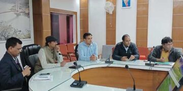 जल शक्ति अभियान की टीम ने किया टिहरी जनपद भ्रमण