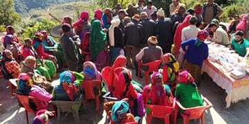 अखोड़ी के स्वास्थ्य शिविर में सैकड़ों लोगों को मिला स्वास्थ्य लाभ