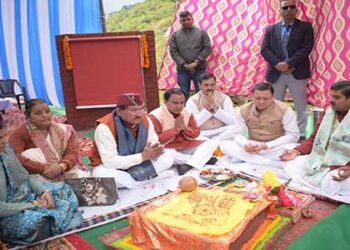 अगस्त्यमुनि में हुआ नर्सिंग कॉलेज का भूमि पूजन