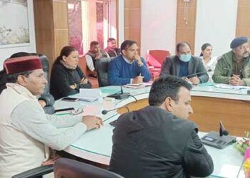 घुमेटीधार, बडियारगढ़, मिनी स्टेडियम को लेकर युवा कल्याण मंत्री  एक्शन मोड में