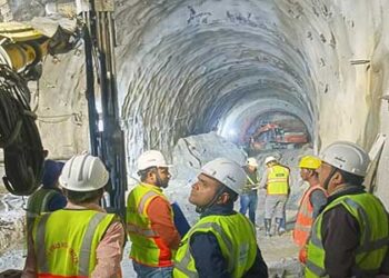 नरकोटा से खांकरा तक 2 कि.मी. टनल का कार्य पूर्ण