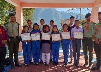 सरमोला में तीन दिवसीय कोमल पद कैंप का समापन