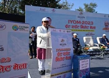 डा. धन सिंह रावत ने किया ईट राइट मिलेट मेले का उद्घाटन