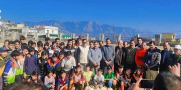 बौराड़ी स्टेडियम में क्रिकेट और फुटबॉल का 10 दिवसीय संयुक्त कैंप शुरू