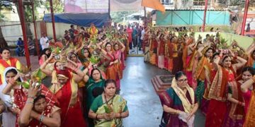 हिमालय पर्वतीय संघ द्वारा आयोजित श्रीमद भागवत कथा का समापन