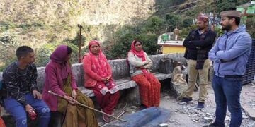 रुद्रप्रयाग के मरोड़ा गांव में भी हो रहा भू धंसाव