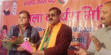 टिहरी में हुई जिला कार्यसमिति की बैठक