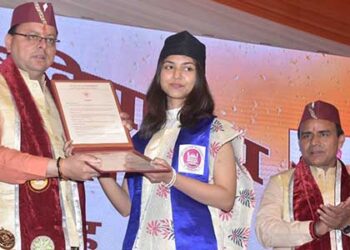 गुरू राम राय विश्वविद्यालय का दीक्षांत समारोह